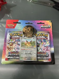 Pokemon TCG: Prismatic Evolutions 2-Pack Blister [Eevee] [New/Factory Sealed] - Image 1