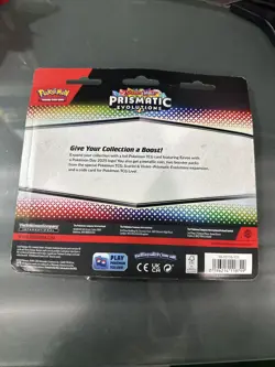 Pokemon TCG: Prismatic Evolutions 2-Pack Blister [Eevee] [New/Factory Sealed] - Image 2