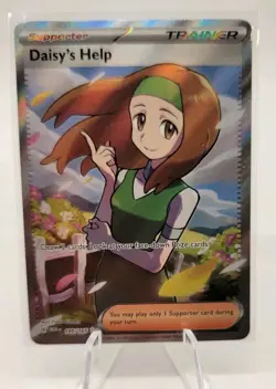 Pokemon TCG Daisy's Help Scarlet & Violet-151 195/165 Holo Ultra Rare - Image 1