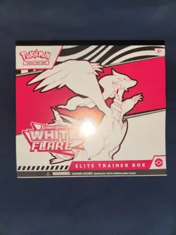 Pokemon TCG Scarlet & Violet White Flare ETB Elite Trainer Box Sealed - Image 1