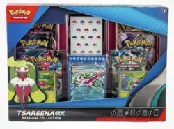 NEW Pokemon TCG Tsareena ex Premium Collection Box, Factory Sealed! - Image 1