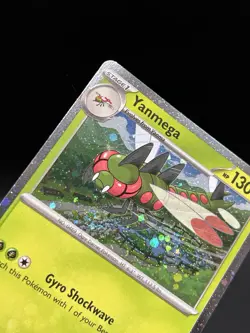 Yanmega 187 (SWIRL) - Pokemon Scarlet & Violet Black Star Promo Card - NM - Image 2