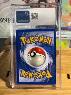 CHARMANDER 46/102 Base Set Vintage Unlimited Pokemon TCG Graded Slab CGC 8 - Image 2