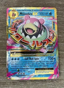 Pokemon M Slowbro EX 27/108 Evolutions Ultra Rare Holo Card - Image 1