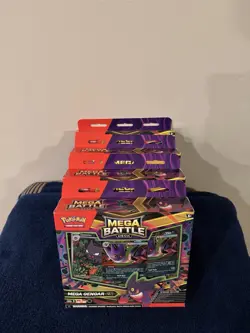 Pokemon Mega Gengar EX Mega Battle Deck (2 Boxes) - Image 1