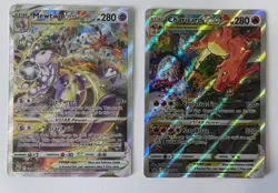 Pokemon Mewtwo VSTAR GG44 & Charizard SWSH262 Crown Zenith Near Mint free ship - Image 1