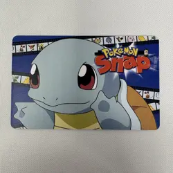 Squirtle Pokemon Snap Station Vintage Blockbuster Video Chip Card 1999 - Image 1
