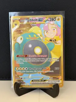 Iono's Bellibolt EX Sir 188/159 SV09 Holo Pokemon TCG Card Journey Together - Image 1
