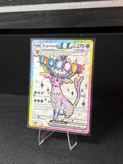 Espeon ex 175 SVP Black Star Promo Prismatic Evolutions Pokemon Card - Image 3