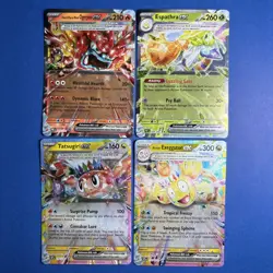 Pokemon Card Lot Of 4 Ex All NM - Image 1