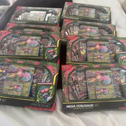 POKEMON MEGA VENUSAUR EX PREMIUM COLLECTION PRESALE 12/15 SHIP! - Image 1