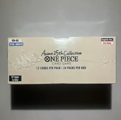 One Piece TCG EB02: Anime 25th Collection BOOSTER BOX EB02 FOR ASIA - SEALED - Image 2