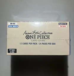 One Piece TCG EB02: Anime 25th Collection BOOSTER BOX EB02 FOR ASIA - SEALED - Image 4