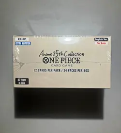 One Piece TCG EB02: Anime 25th Collection BOOSTER BOX EB02 FOR ASIA - SEALED - Image 5