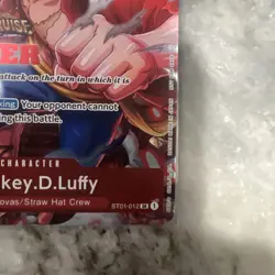 Monkey.D.Luffy (Winner Pack Vol. 5) SR One Piece Promotion Cards ST01-012 . Lp - Image 2