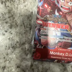 Monkey.D.Luffy (Winner Pack Vol. 5) SR One Piece Promotion Cards ST01-012 . Lp - Image 5