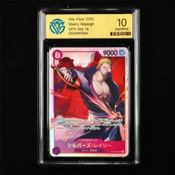 CCG 10 GemMint 2025 One Piece JPN Silvers Rayleigh OP13-066 SR - Image 1