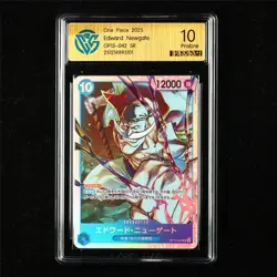 CCG 10 Pristine 2025 One Piece JPN Edward Newgate OP13-042 SR - Image 1