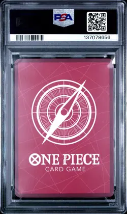 2025 ONE PIECE PROMOS PSA MAGAZINE EXCLUSIVE #001 SHANKS PSA 10 - Image 2