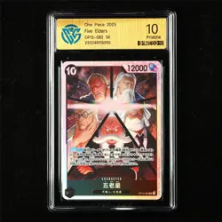 CCG 10 Pristine 2025 One Piece JPN Five Elders OP13-082 SR - Image 1