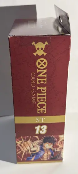 ONE PIECE TCG THE THREE BROTHERS ULTRA DECK BOX ST-13 NEW SEALED - Image 4