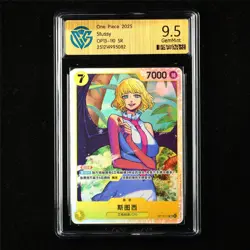 CCG 9.5 GemMint 2025 One Piece CHN Stussy OP13-110 SR - Image 1