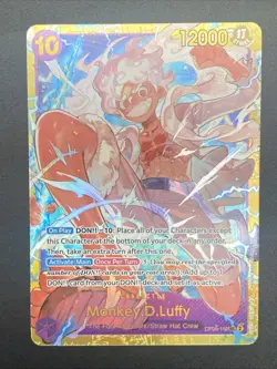 Monkey.D.Luffy OP05-119 SEC - One Piece TCG - English Card Secret Rare - Image 1