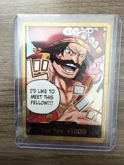 One Piece Gol.D.Roger GOLD DON!! Card (OP-13) English NM - Image 1
