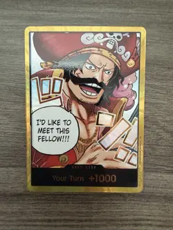 One Piece Gol.D.Roger GOLD DON!! Card (OP-13) English NM - Image 3