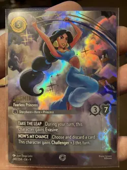 Jasmine - Fearless Princess - Enchanted - Disney Lorcana - Fabled - 240/204 - Image 1