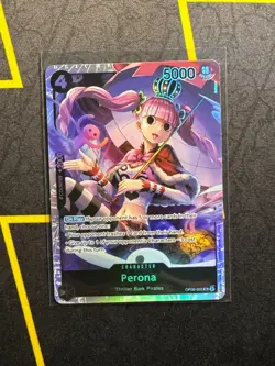 Perona OP06-093 SR Super Rare Wings of Captain - ONE PIECE Card Game ENGLISH NM - Image 1