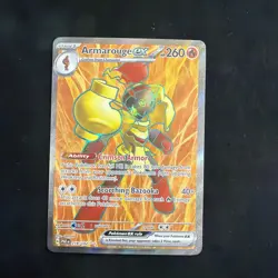 Pokemon TCG Armarouge EX Holo Ultra Rare Card Paradox Rift 218/182 - Image 1
