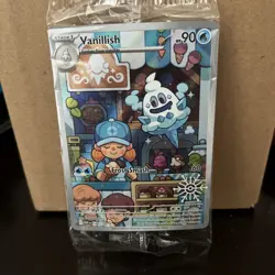 Pokemon cards vanillish TCG Holiday Calendar 2025 Promo card SEALED 190/182 - Image 1