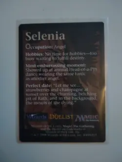 MTG: Selenia counter card M/NM Duelist 1998 - Image 2