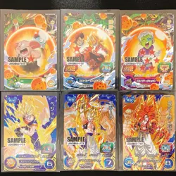 Super Dragon Ball Heroes Ugm3 Sample Card Set - Image 1