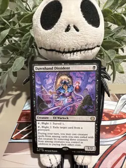 Dawnhand Dissident Magic: The Gathering card from the Lorwyn Eclipsed Regular - Image 1