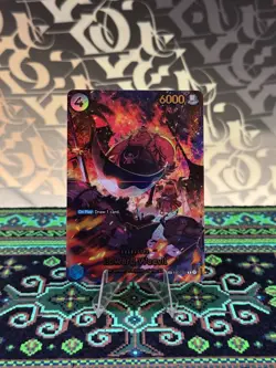 Edward Weevil SP R EB01-023 THE AZURE SEA'S SEVEN ONE PIECE Card ENGLISH OP14 - Image 1