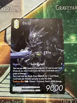 Cecil - Full Art - 20-075L - Final Fantasy Card Game - FFTCG - Foil - NM - Image 1