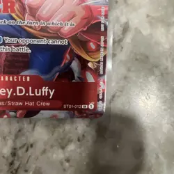 Monkey.D.Luffy (Winner Pack Vol. 5) SR One Piece Promotion Cards ST01-012 NM - Image 2