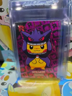 Pokemon card Pikachu Poncho Gengar - Image 1
