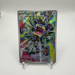 Pokemon TCG Loudred Paradox Rift 212/182 Holo Full Art Illustration Rare Card - Image 1