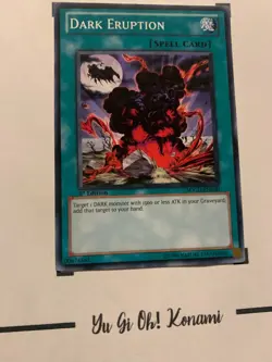DARK ERUPTION - 1st EDITION SDGU-EN030 ENGLISH Yu-Gi-Oh! CARD COMMON KONAMI TCG - Image 5