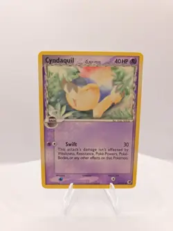 Cyndaquil 45/101 EX Dragon Frontiers Pokemon Card EXC - Image 1