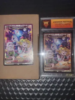 Gamersupps SLAB UPGRADE – Crimson Festival VCard Promo Card - Image 1