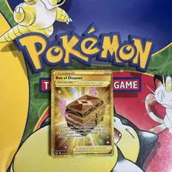 Box of Disaster Lost Origin Secret Rare Holo Card 214/196 - Image 1