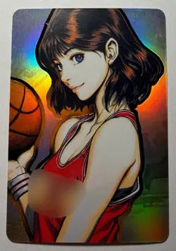 SEXY HEROINE WAIFU Haruko Akagi SLAM DUNK ACG PREMIUM HOLOFOIL CARD NM - Image 1
