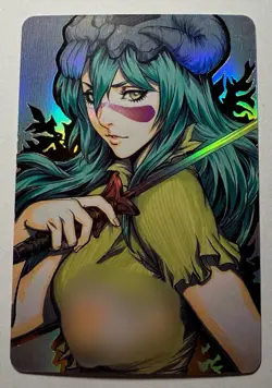 SEXY HEROINE WAIFU Nelliel Tu BLEACH ACG PREMIUM HOLOFOIL CARD NM - Image 1