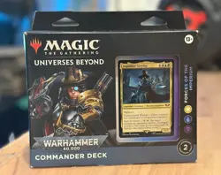 Magic Gathering MTG Universes Warhammer 40K Commander Forces of Imperium Deck - Image 1