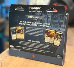 Magic Gathering MTG Universes Warhammer 40K Commander Forces of Imperium Deck - Image 2