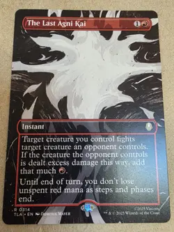 The Last Agni Kai - (Borderless) Avatar: The Last Airbender Regular - Mtg - Image 1